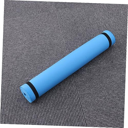 BESPORTBLE Portable Slip Yoga Mat for Fitness Outdoor Camping Hot Yoga Pilates and Aerobic Stretching Lightweight High Density Blue