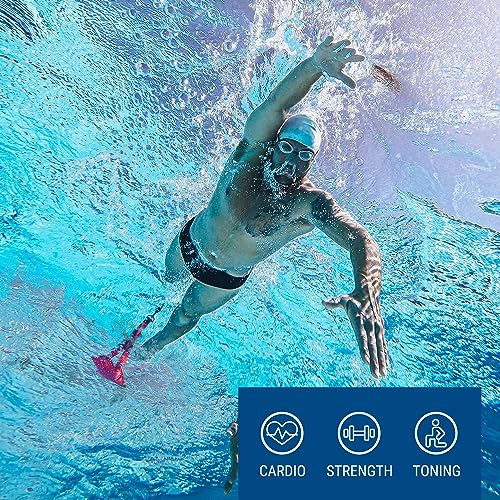 Swim Parachute - Resistance Training Equipment with Swimming Tempo Trainers