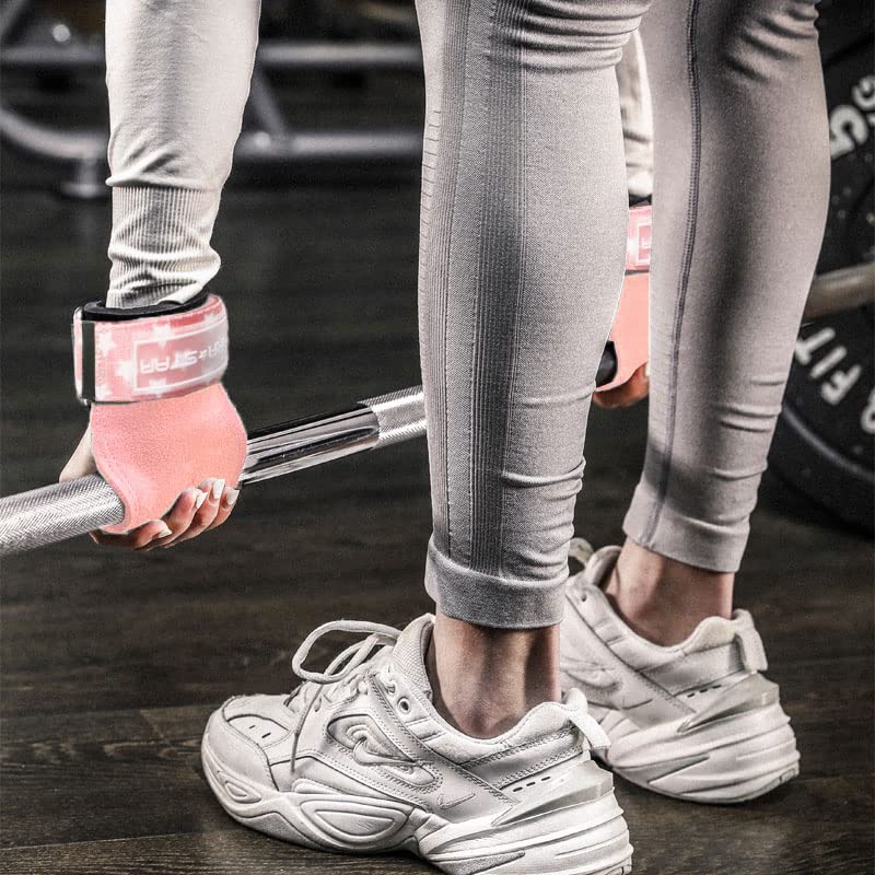 Weight Lifting Wrist Straps for Maximum Grip Support,Lifting Strap for Weightlifting, Gym Grips Hook for Deadlifts, Powerlifting, Heavy Shrug Women/Men