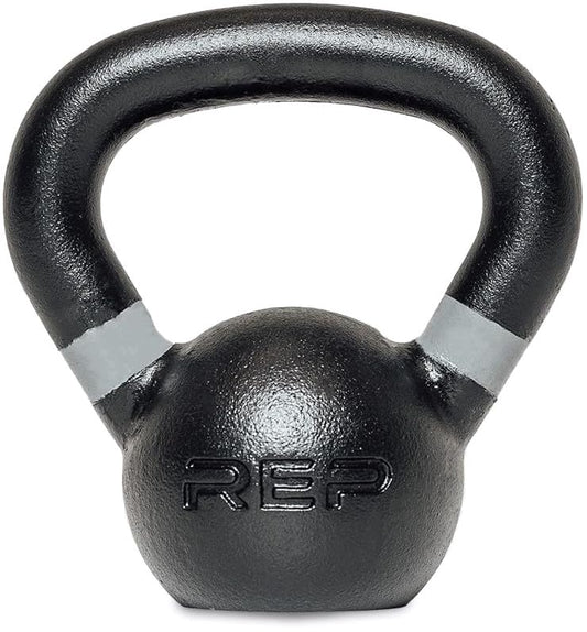 REP Fitness Single Kettlebells Weight Range, Cast Iron, Strength Training, Power Workout Equipment, Home Gym, Free Weights, Dumbbell Alternative, Exercise, Men, Women - style: 10lb