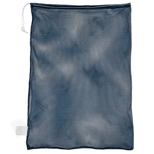 Champion Sports Mesh Equipment Bag – Heavy-Duty Nylon Drawstring Bag with Lock & ID Tag, Breathable Storage Sack for Balls, Swim Gear, Laundry & Toys, Multiple Sizes & Colors