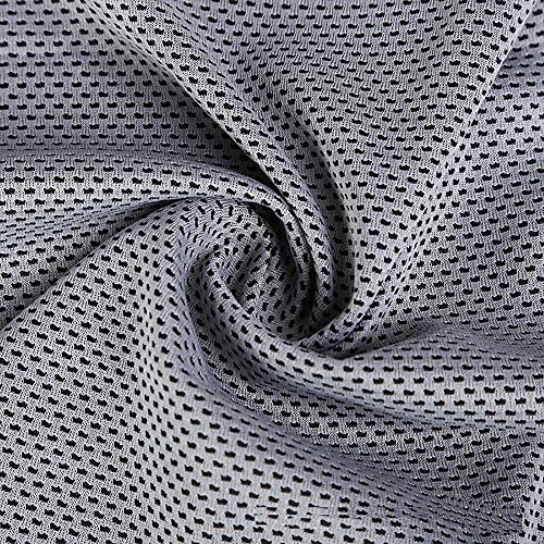 Peicees 10 Pack Microfiber Cooling Towels for Neck Sports Gym Workout Cooling Towel, 40x12 Inches Fast Drying Super Absorbent Compact Lightweight for Climbing Camping Travel Beach