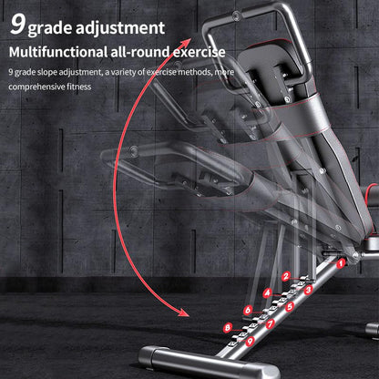 Multi-Functional Roman Chair & Hyperextension Bench – Adjustable Back Extension, Abdominal Workout, Core Strengthener, Home Gym Equipment for Full-Body Training – Foldable & Compact Design