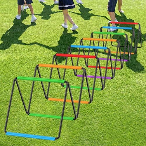 Agility Ladder, Football Ladder, Foldable Jumping Hurdles, Agility Training Equipment for Foot Exercises - size: 16 Grids