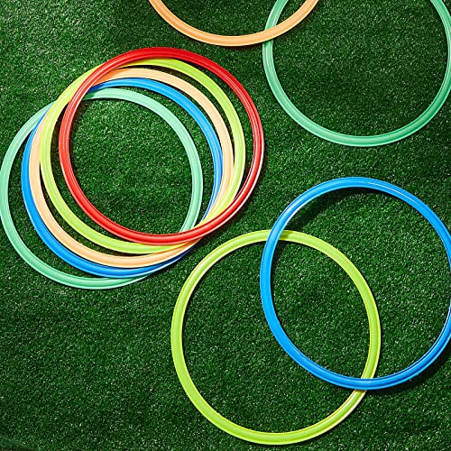 Agility Rings Speed and Agility Training Rings Exercise Speed Circle Jumping Hoops for Training Toss Equipment