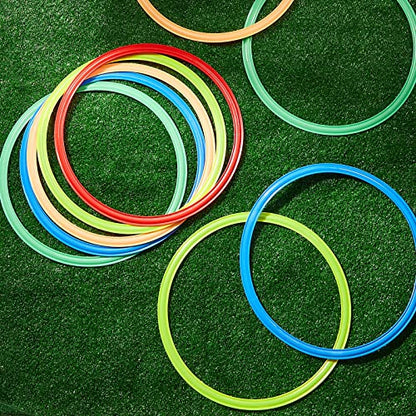 Agility Rings Speed and Agility Training Rings Exercise Speed Circle Jumping Hoops for Training Toss Equipment