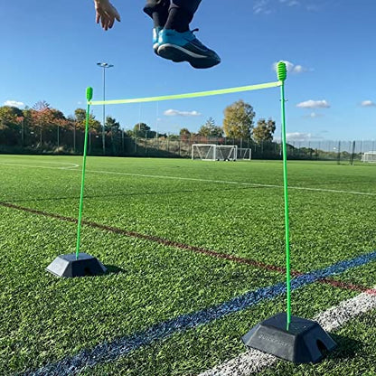QUICKPLAY Base Weights to Train on Turf & Court | Fits Agility Poles and Kickster Soccer Goals - style: Base Weights set of 2 (no Poles)