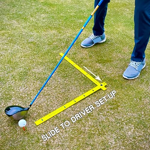 Compact Golf Alignment Sticks & Swing Aid – Pocket-Sized Modular Ruler System to Fix Slice, Takeaway, Stance, Putting & Posture | Indoor & Outdoor Golf Training Tool