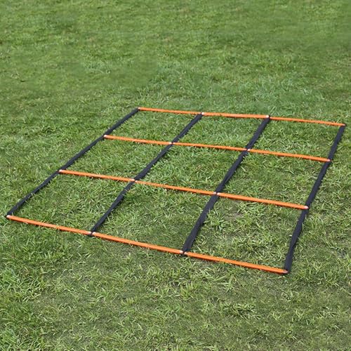 Home Gym Agility Ladder Football Basketball Reaction Training Equipment with Carry Bag Multifunction Ladder