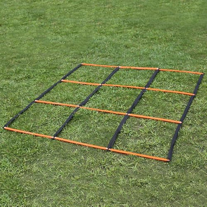 Home Gym Agility Ladder Football Basketball Reaction Training Equipment with Carry Bag Multifunction Ladder
