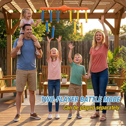 ATG Reflex Drop Sticks Challenge Game - Hand Eye Coordination& Reaction TimeTraining Toys - 3 Adjustable Speed Modes,Remote Control, Solo/Dual Play - Fun Catch Falling Sticks Game for Kids & Adults