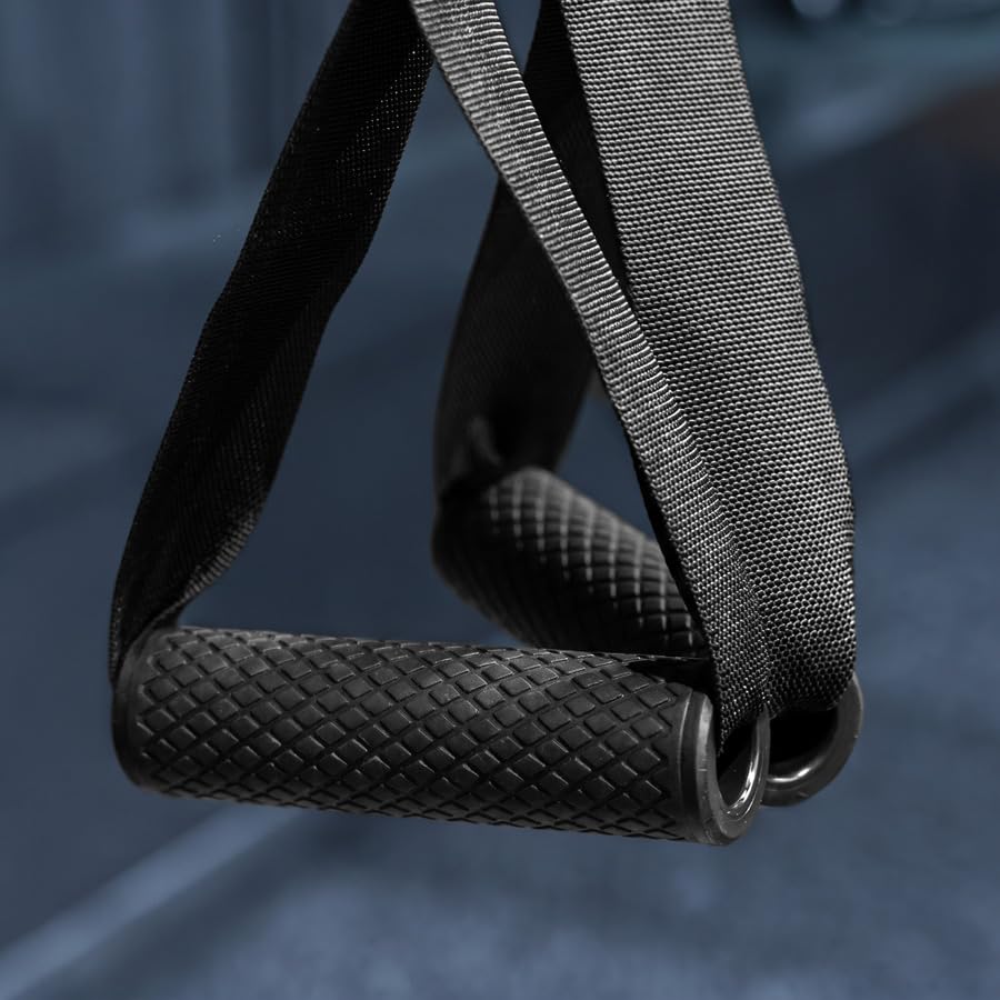 FORZA Suspension Training Straps | Adjustable Bodyweight Resistance Trainer with Door Anchor, EVA Foam Handles & Carry Bag | Home Gym Workout Straps for Strength, Core & Full Body Training