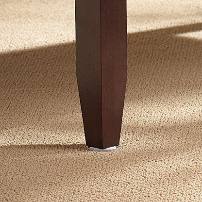 SuperSliders Self-Stick Furniture Sliders for Carpeted Surfaces (4 Piece), 2-1/8" Round, Linen - color: Beige, size: 2-1/8", 4 Pack
