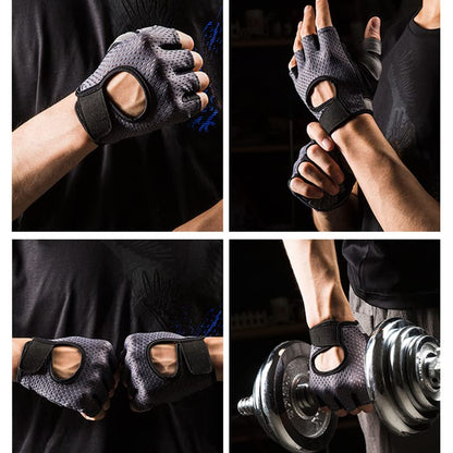 KEYDUACU Workout Gloves,Weight Lifting Fingerless Gym Exercise Gloves,Men's and Women's Anti-calluses Must-Have Fitness Gloves, Lightweight and Breathable - color: pink, size: Small