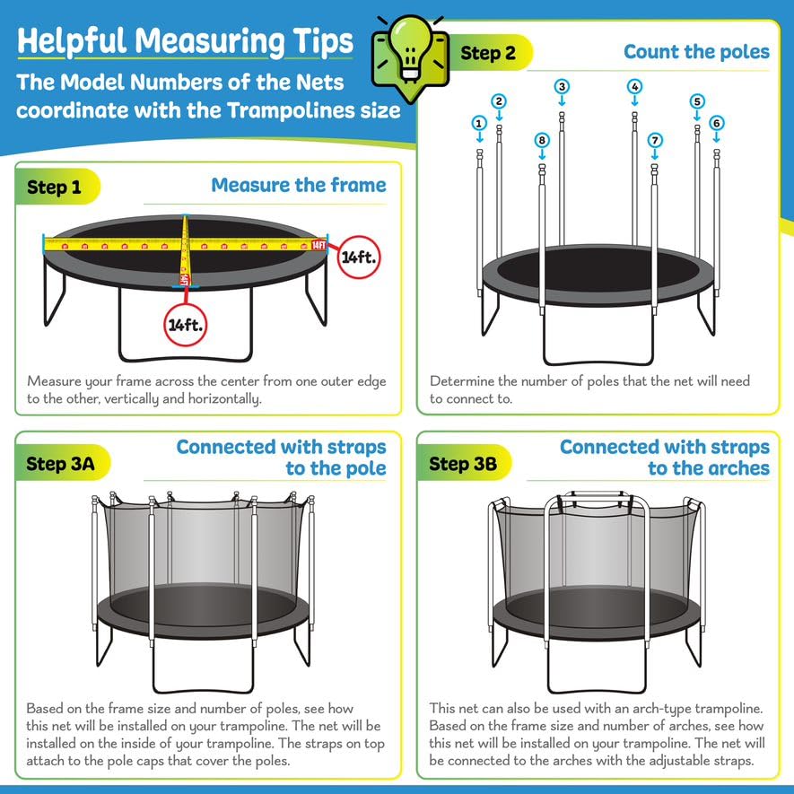 Upper Bounce Machrus Trampoline Spring Cover, Mini Rebounder Safety Pad, Replacement Accessories and Parts