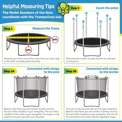Upper Bounce Machrus Trampoline Spring Cover, Mini Rebounder Safety Pad, Replacement Accessories and Parts