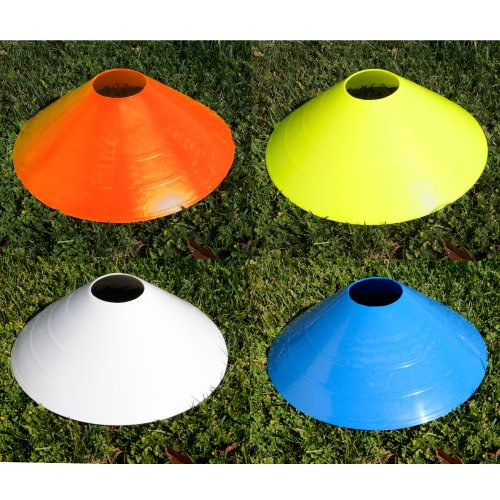 AGORA 4" Practice Disc Cones - Set of 10 - color: White
