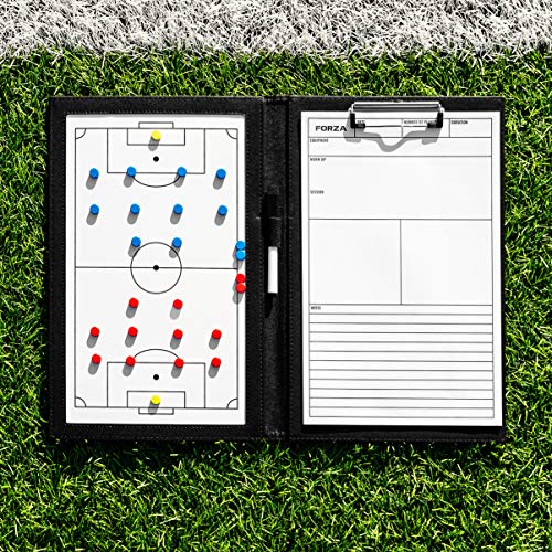 FORZA Magnetic Coaching Whiteboard Accessories | 0.5in Magnets for Coaching Folders, Durable High Strength Magnetic Strategy Markers for Sports Training and Game Planning