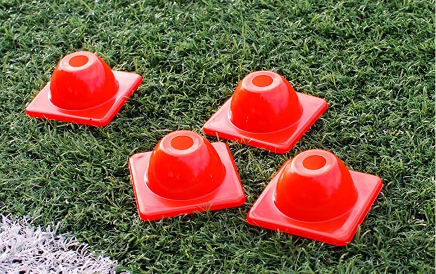 Versatyle Heavy Duty Agility Training Cones (2 in, 6 in, 9 in, 12 in, 28 in) for Sports, Kids Coaching, Multipurpose Field Marker Cones, Soccer, Basketball Drills, Bike, Motorcycle, Traffic Training