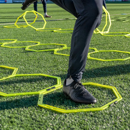 FORZA Agility Training Octa Rings [Pack of 6] | Soccer Training Equipment | Multi-Sport Agility Ring Set | Speed Training Equipment | Sports Equipment