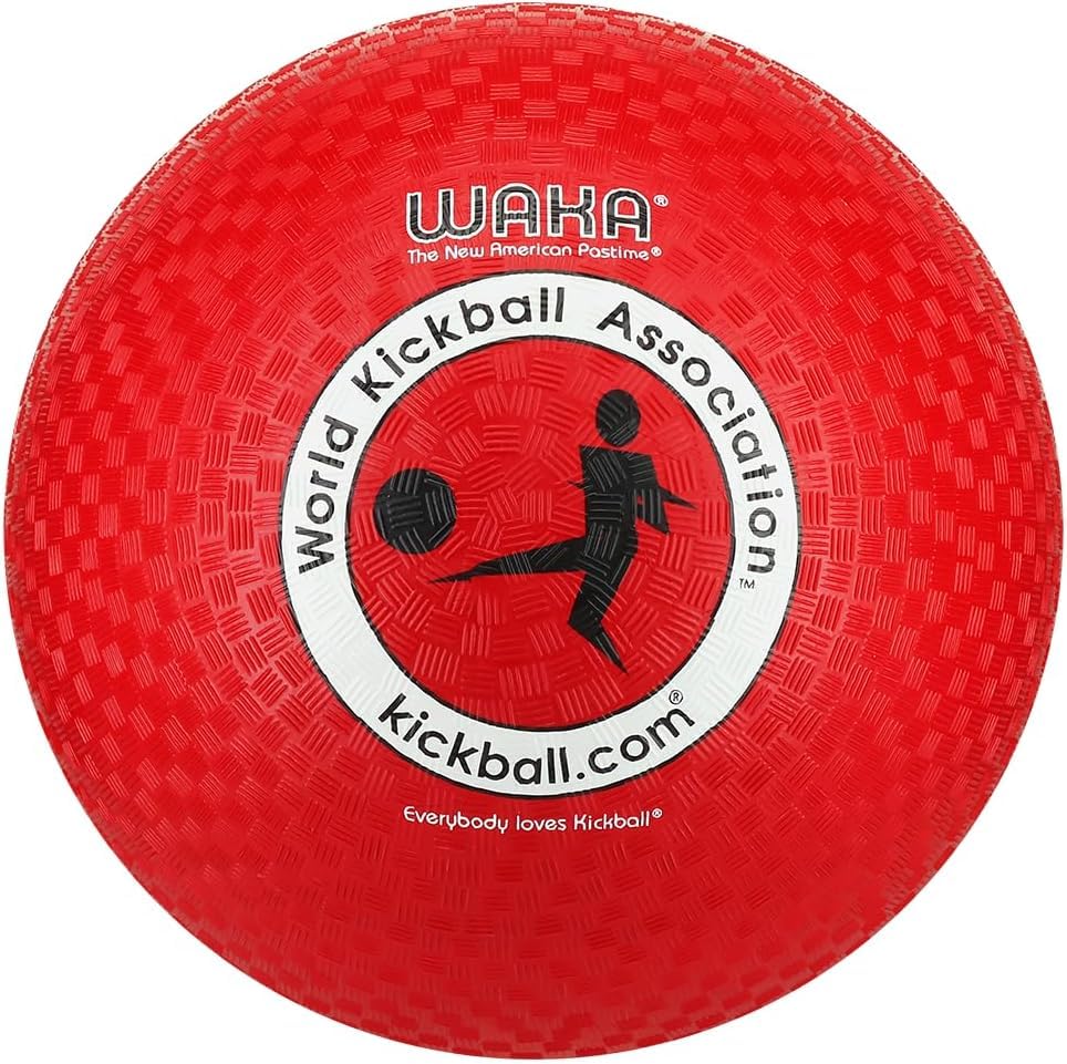 WAKA Official Kickball - Adult 10 - size: 10" (Pack of 6)