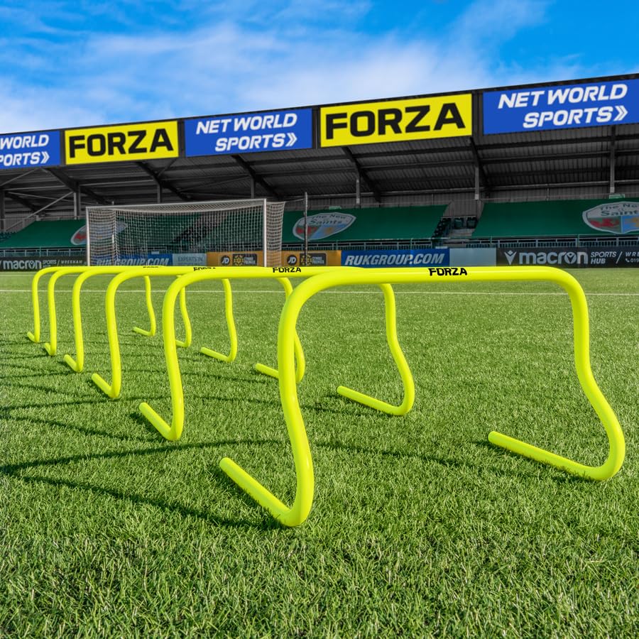 NWS Forza Speed Training Hurdles | Enhance Agility and Speed for Multi-Sport Training - Choose from 6'', 9'', and 12'' Hurdles - style: 12inch