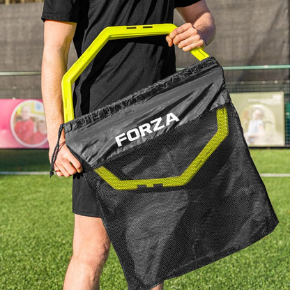 FORZA Agility Training Octa Rings [Pack of 6] | Soccer Training Equipment | Multi-Sport Agility Ring Set | Speed Training Equipment | Sports Equipment