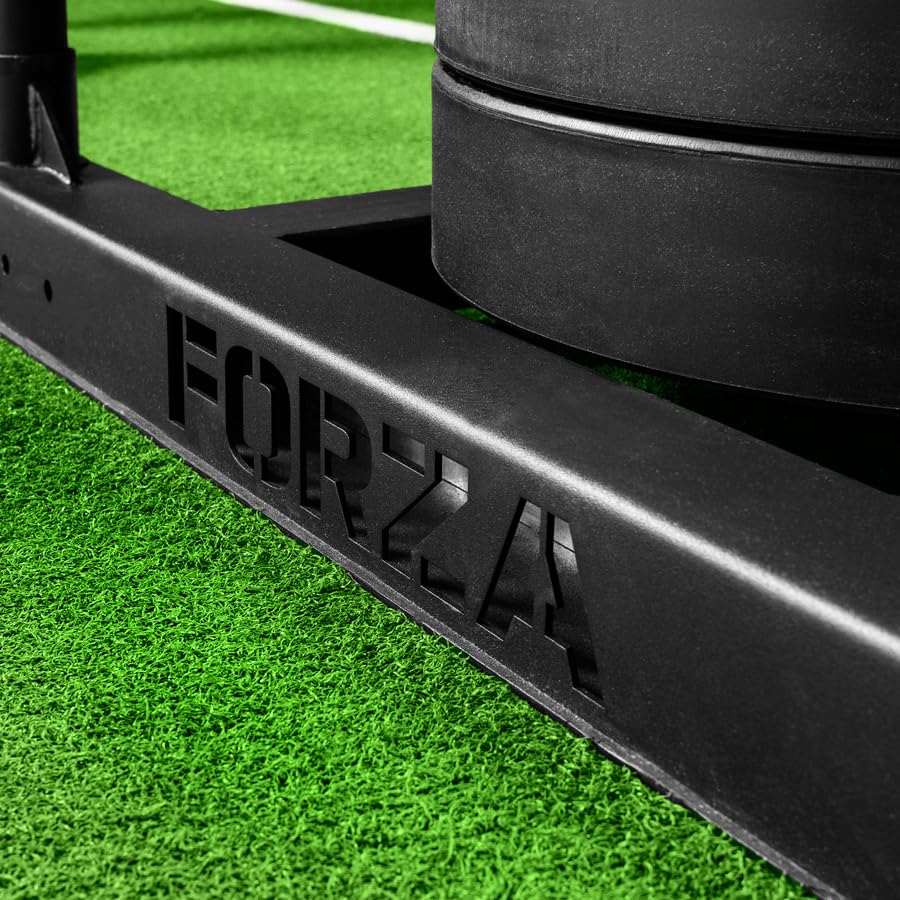FORZA Competition Weight Sled | Heavy-Duty Steel Sled for Gym & HYROX Training – Removable Uprights with Optional Dual-Handle Attachment - style: Without Double Handle Attachment