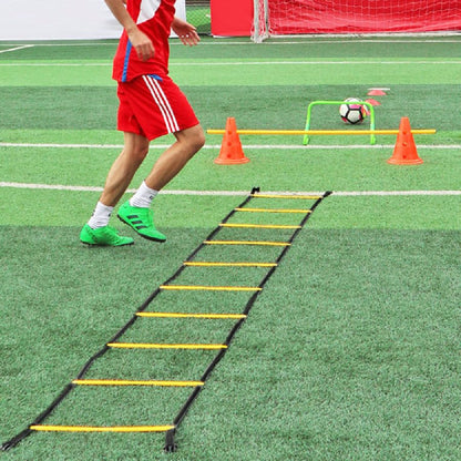 Footwork Ladder Agility Ladder with Ladder Bag, High Intensity Speed Ladder Best Football Drills Agility Equipment for Agility Training and More