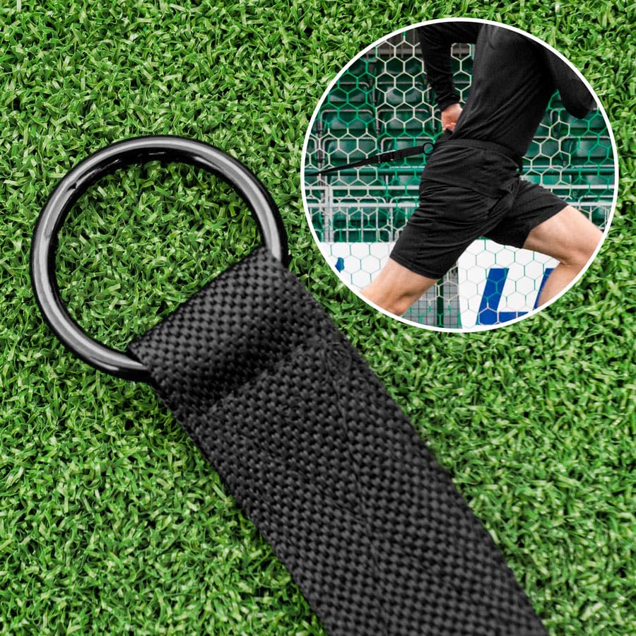 FORZA Resistance Speed Parachute – Adjustable Sprint Training Chute with Quick-Release Belt, Up to 50lbs Resistance, Speed & Agility Running Trainer for Football, Rugby, Athletics & Fitness