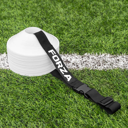 FORZA Training Equipment Carriers & Holders Set – Cone Holder, Hurdle Carrier, Bib Ring & Strap for Sports Storage - size: Cone Strap