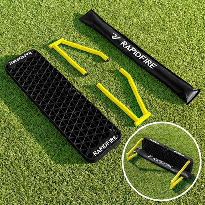 FORZA METIS x RapidFire Interactive Wave Rebound Boards | Reaction Soccer Training Equipment with App-Enabled Lights - Improve Speed, Agility, and Ball Control
