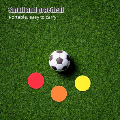 NOLITOY 12Pcs Spot Markers: Tear-Resistant Agility Dots — Non-Skid Soccer Training Equipment for Youth Practice Indoor Gym Floor, 4 Inch